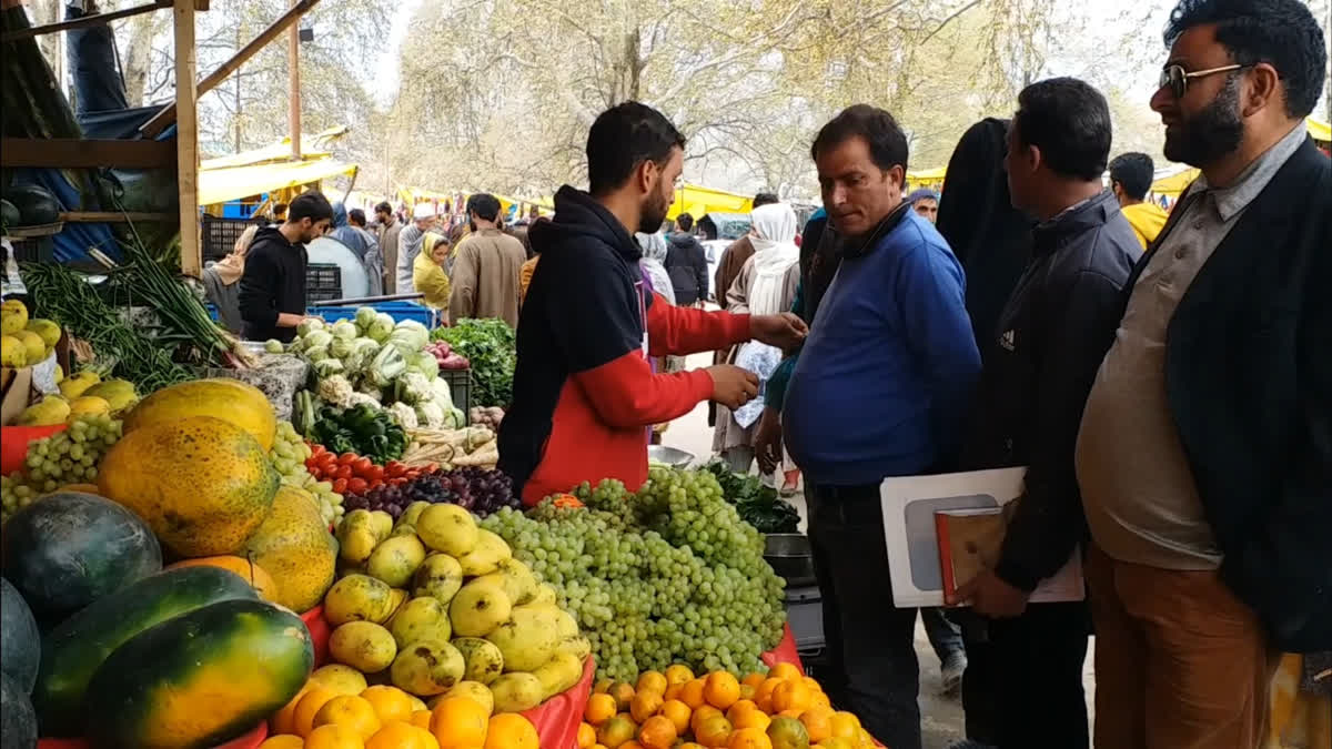 Market checking drives intensified in Anantnag aishmuqam