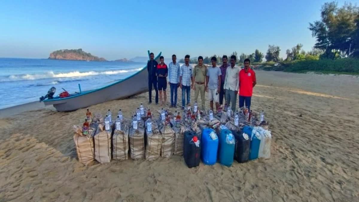 Illicit Liquor Transport by Sea