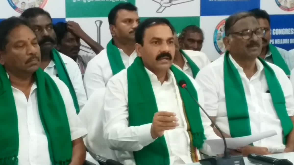 Agriculture Minister Kakani Govardhan Reddy