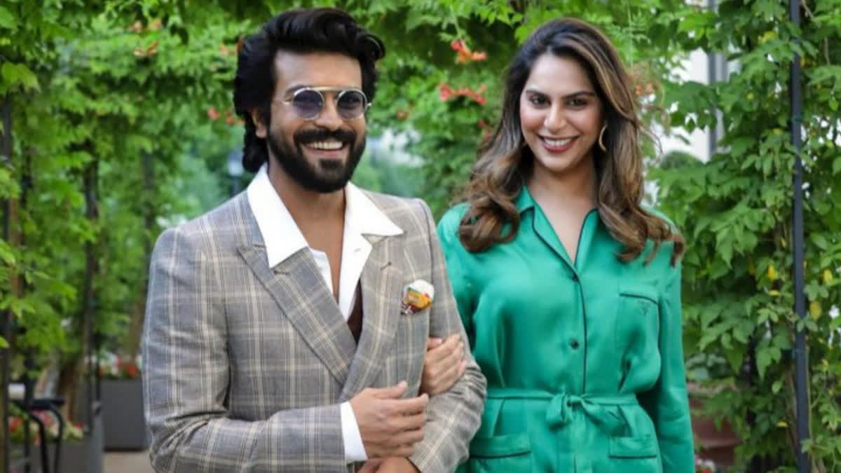 Upasana Konidela recalls the 'cheesiest' line Ram Charan used to define love