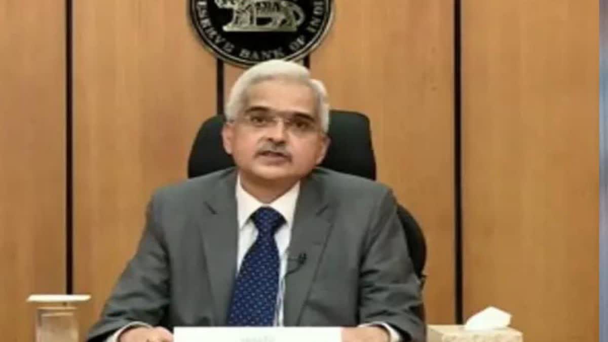 Etv Bharat RBI Governor Shaktikanta Das