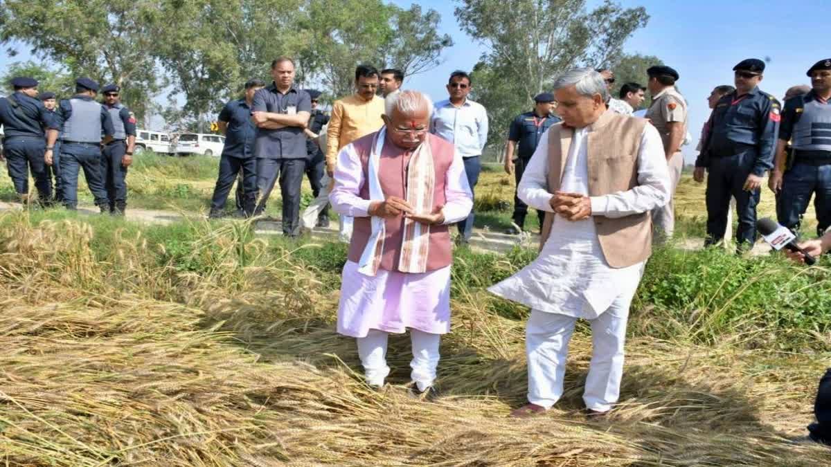 CM Manohar Lal Bhiwani visit