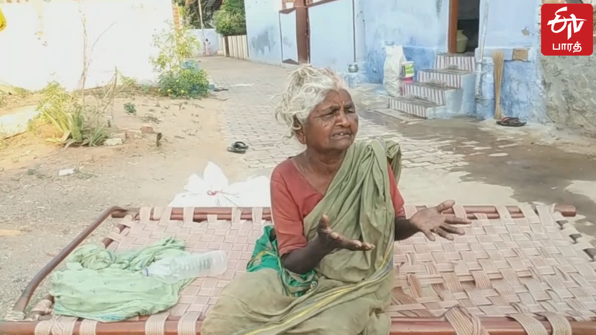 relatives left the old woman in the crematorium without the heart to take care of them