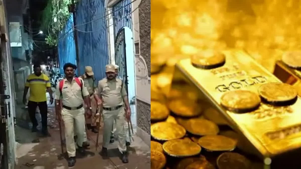 Gold smuggling gang attack on police