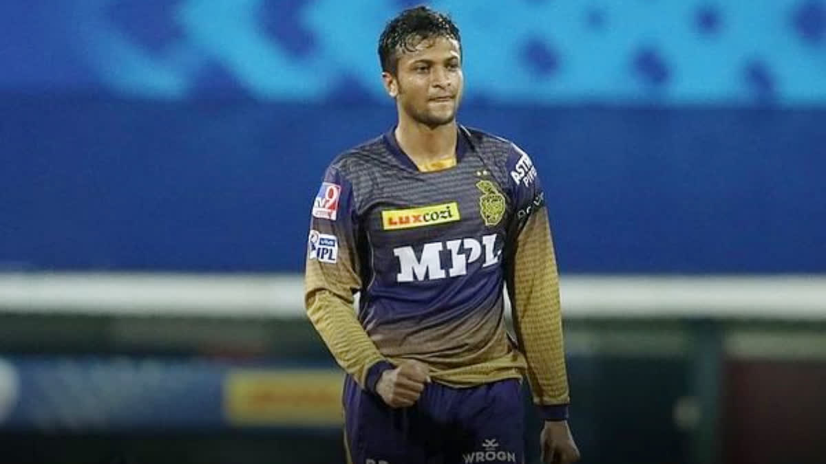 shakib al hassan  KKR  shakib al hassan replacement ipl  ipl 2023  kkr news  ഷാക്കിബ് അല്‍ ഹസന്‍  കൊല്‍ക്കത്ത നൈറ്റ് റൈഡേഴ്‌സ്  ഷാക്കിബ് അല്‍ ഹസന്‍ ഐപിഎല്‍  ഐപിഎല്‍