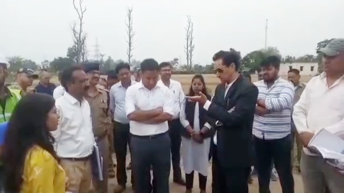 Deepak Rawat Inspected Dry Port Construction work