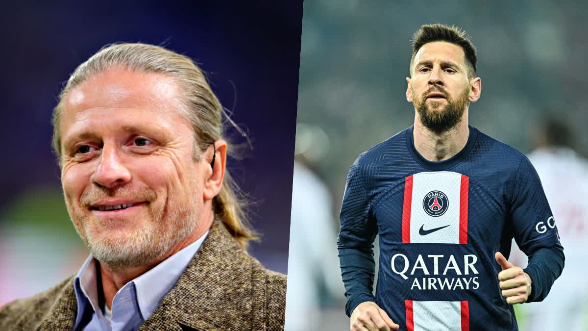 ലയണൽ മെസി  lionel mess  Emmanuel Petit slams PSG supporters  sports news  Booing messi  PSG supporters booing Messi  ഇമ്മാനുവൽ പെറ്റിറ്റ്  പിഎസ്‌ജി  പാരീസ് സെന്‍റ് ജെർമെയ്ൻ  Former French footballer Emmanuel Petit  Paris Saint Germain supporters  Paris Saint Germain