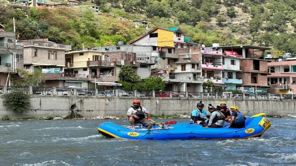 Trial run successful on river rafting stretch in Kullu