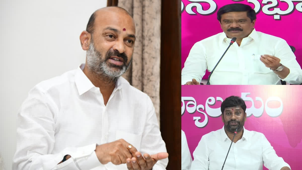 BRS leaders reacted to Bandi Sanjay arrest