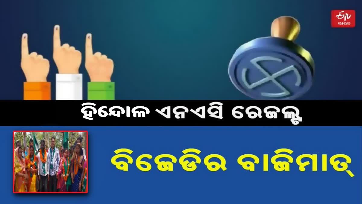 ହିନ୍ଦୋଳ ଏନଏସିରେ ବିଜେଡିର ବାଜିମାତ