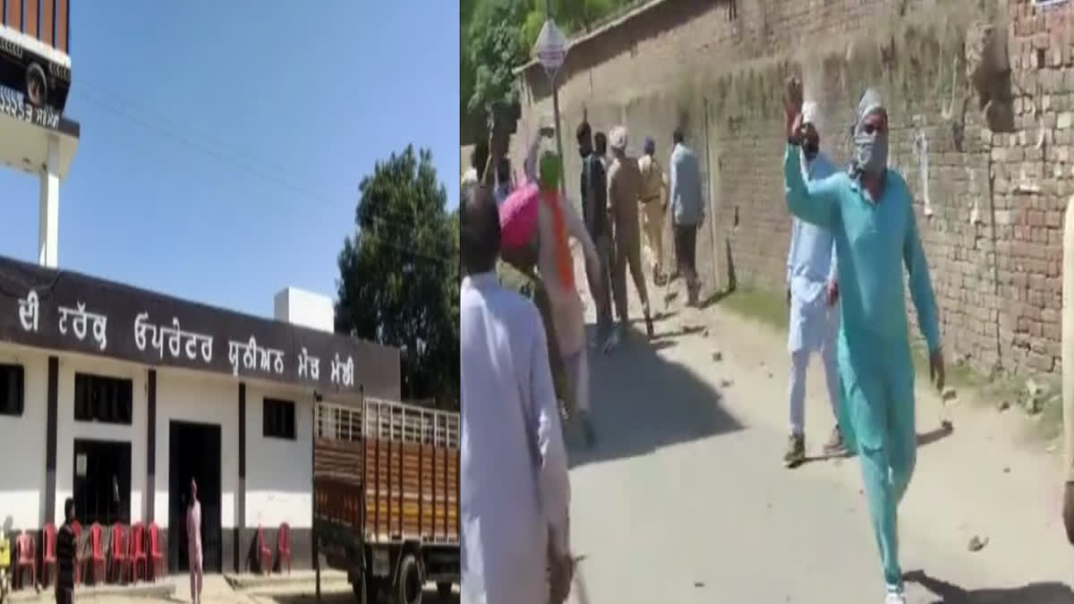 In Bathinda there was a huge uproar over the occupation of Maur Truck Union