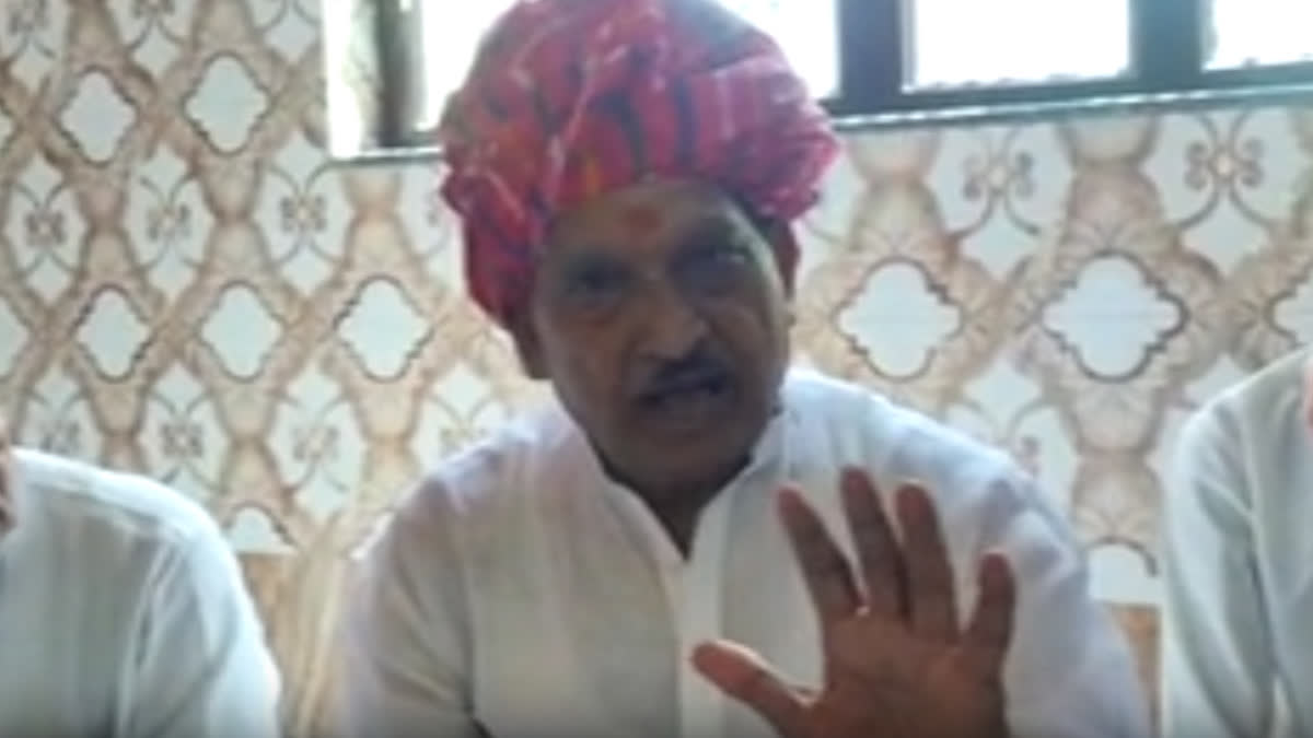 Ex BJP MLA Jaswant Singh Gurjar allegations on his own party and current MLA of Bari