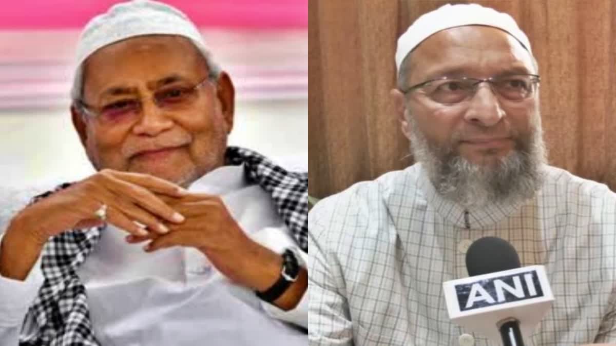 Asaduddin Owaisi called Nitish rotary agent