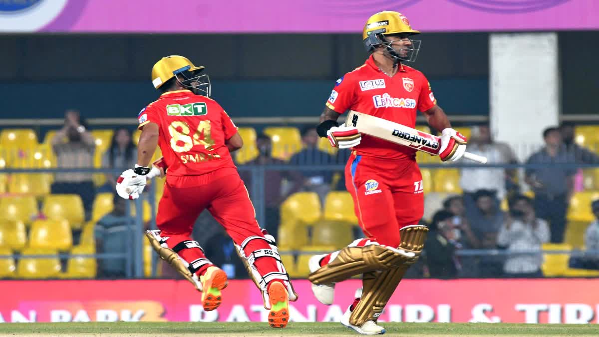 IPL  IPL 2023  Rajasthan Royals vs Punjab Kings score updates  Rajasthan Royals  Punjab Kings  shikhar dhawan  prabhsimran singh  ഐപിഎല്‍  ഐപിഎല്‍ 2023  പഞ്ചാബ് കിങ്‌സ്  പഞ്ചാബ് കിങ്‌സ് vs രാജസ്ഥാന്‍ റോയല്‍സ്  രാജസ്ഥാന്‍ റോയല്‍സ്  ശിഖര്‍ ധവാന്‍  പ്രഭ്‌സിമ്രാൻ സിങ്