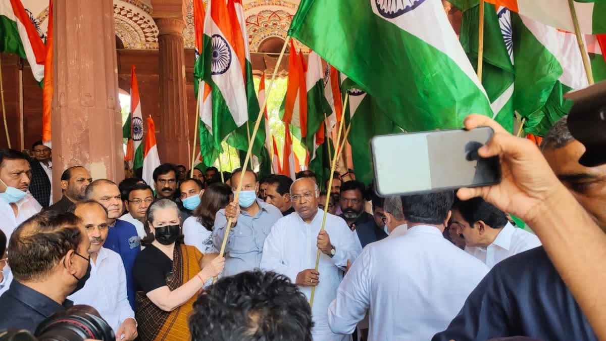 Etv Bharat Tiranga March from Parliament House to Vijay Chowk