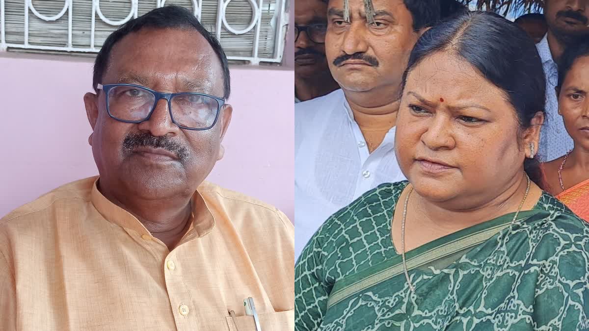 JMM MLA Nalin Soren and Sita Soren expressed grief