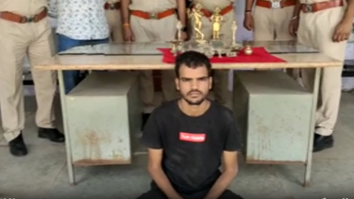 idol theft arrested in Sawai Madhopur with stolen idols