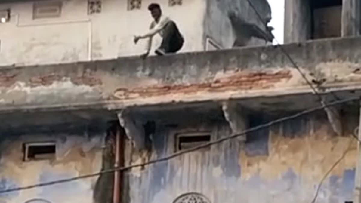 Youth jumped from ceiling Dharamshala