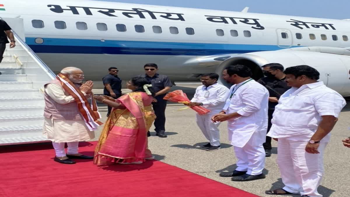 PM Modi in Hyderabad