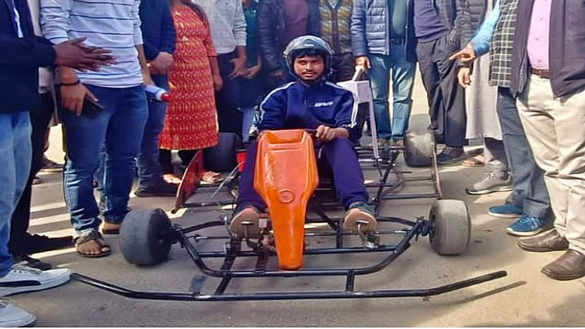 NIT-Srinagar students design Valley's first Go-Kart model