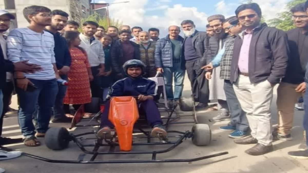 NIT students develop Kashmirs first racing model Go-Kart