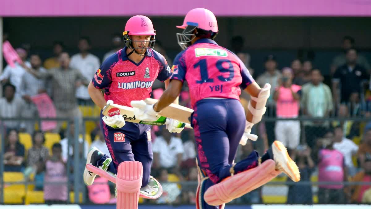 IPL  Rajasthan Royals vs Delhi Capitals score updates  Rajasthan Royals  Delhi Capitals  RR vs DC score updates  IPL 2023  jos buttler  yashasvi jaiswal  ഐപിഎല്‍  ഐപിഎല്‍ 2023  ജോസ് ബട്‌ലര്‍  ഡല്‍ഹി ക്യാപിറ്റല്‍സ്  രാജസ്ഥാന്‍ റോയല്‍സ്  യശസ്വി ജയ്‌സ്വാള്‍  ആൻറിച്ച് നോർട്ട്ജെ