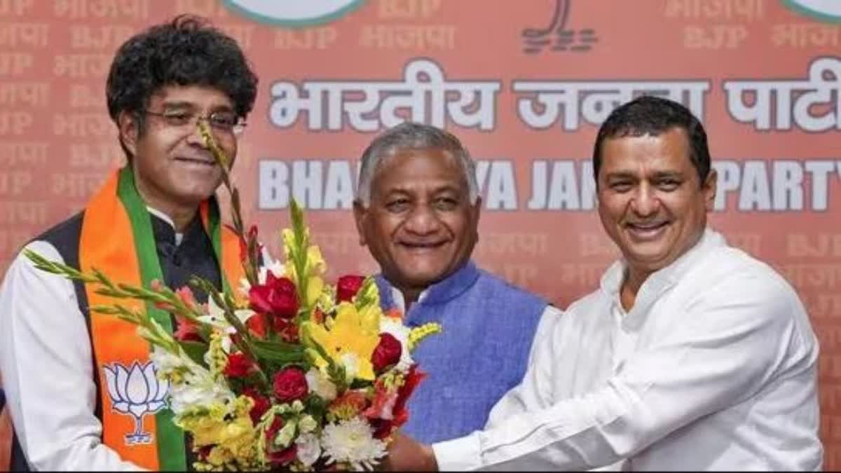 C Rajagopalacharis great grandson Kesavan joins BJP