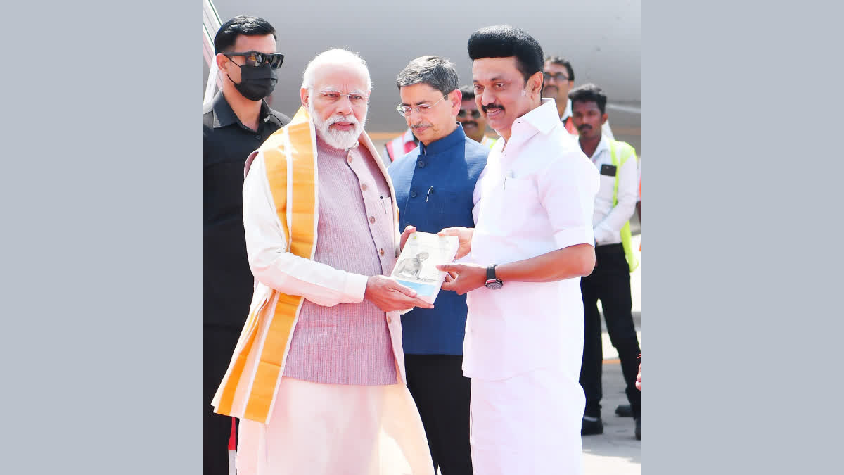 Chief Minister Stalin gave a petition containing several demands to Prime Minister Modi