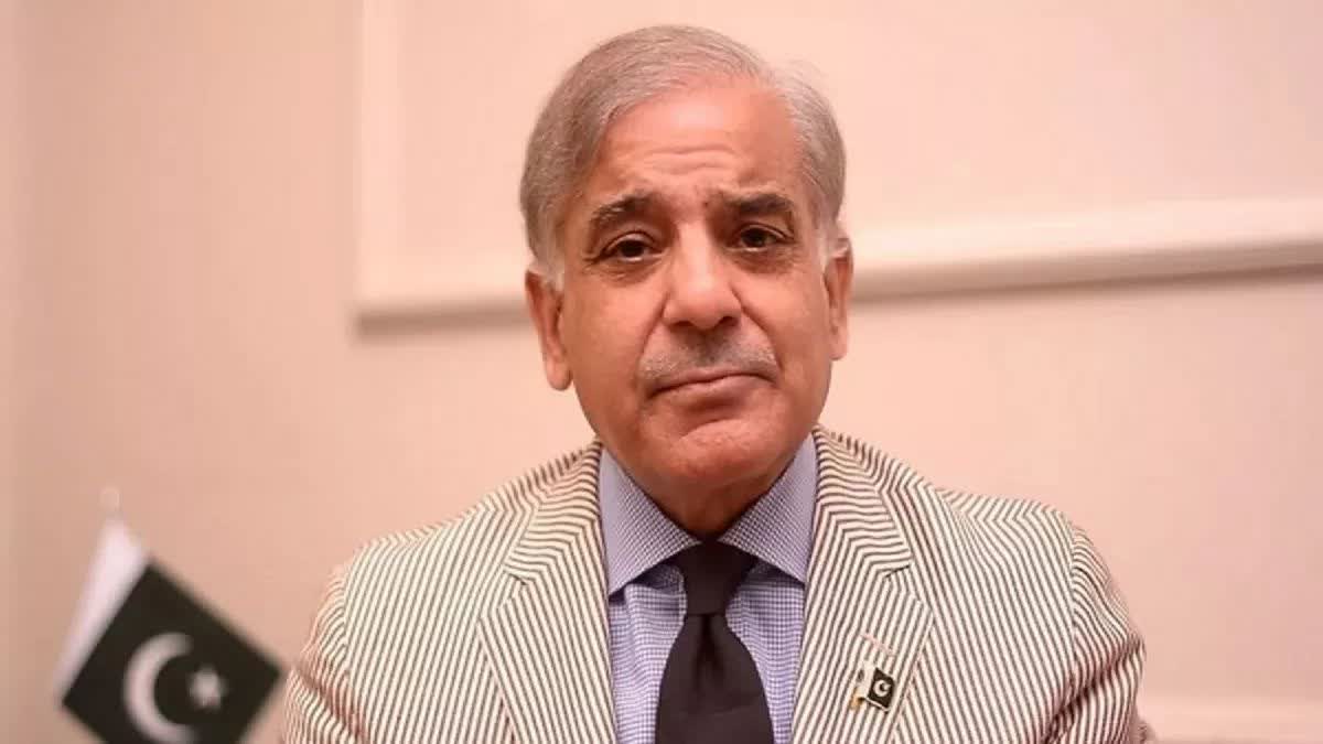 Etv BharatPakistan PM Shehbaz criticises President Alvi for returning SC bill calls him PTI worker