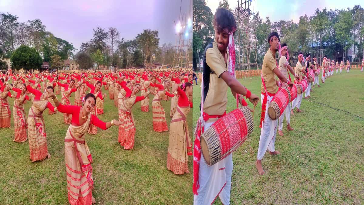 Bihu practice in Assam