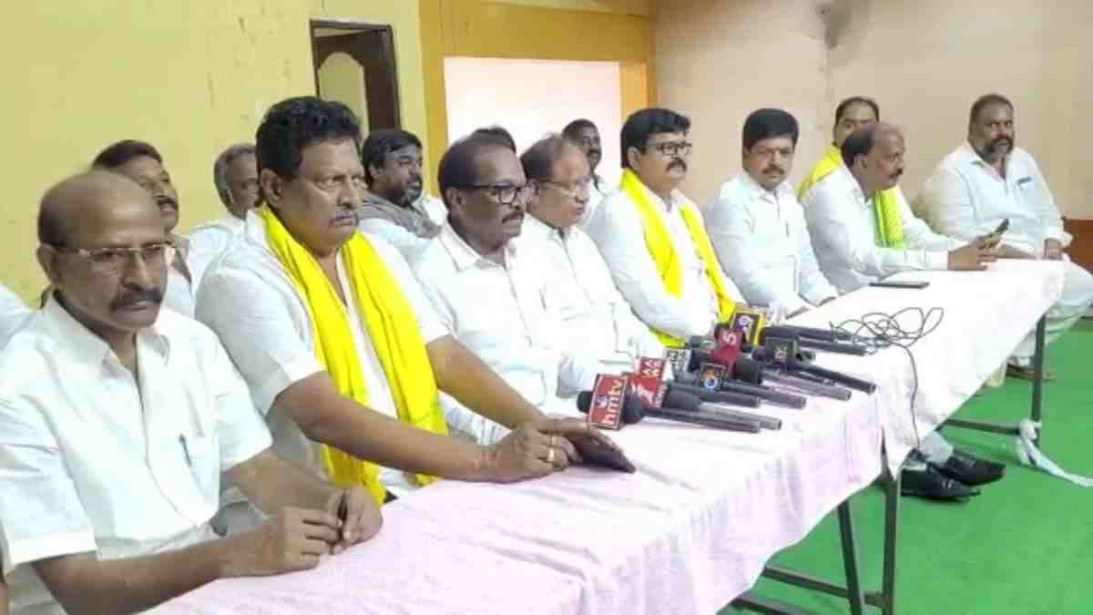 gudiwada tdp leaders media conference