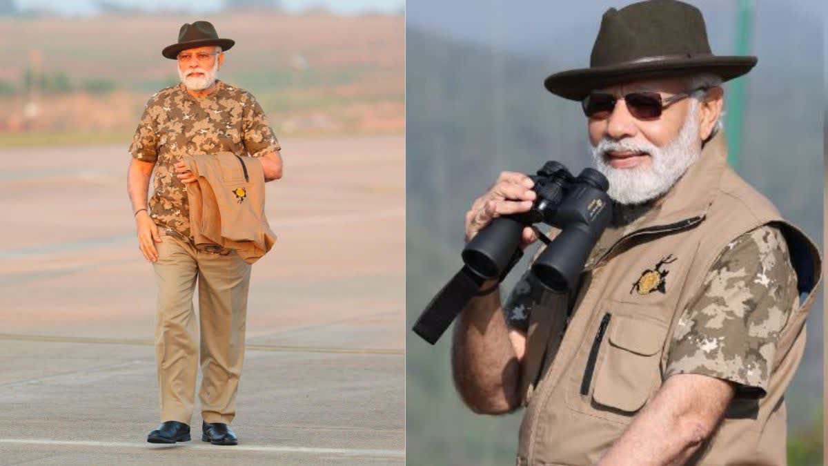 PM Modi In Bandipur Tiger Reserve