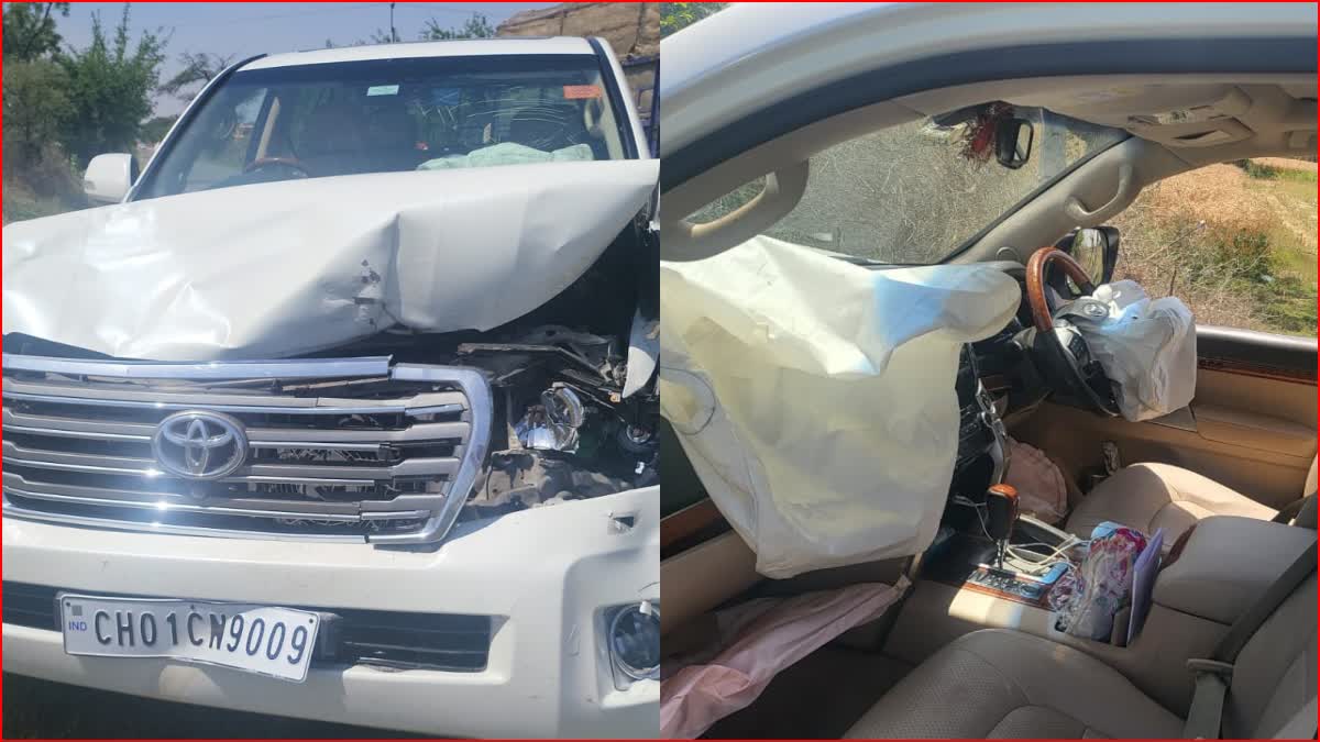 Bhupinder Singh Hooda car accident