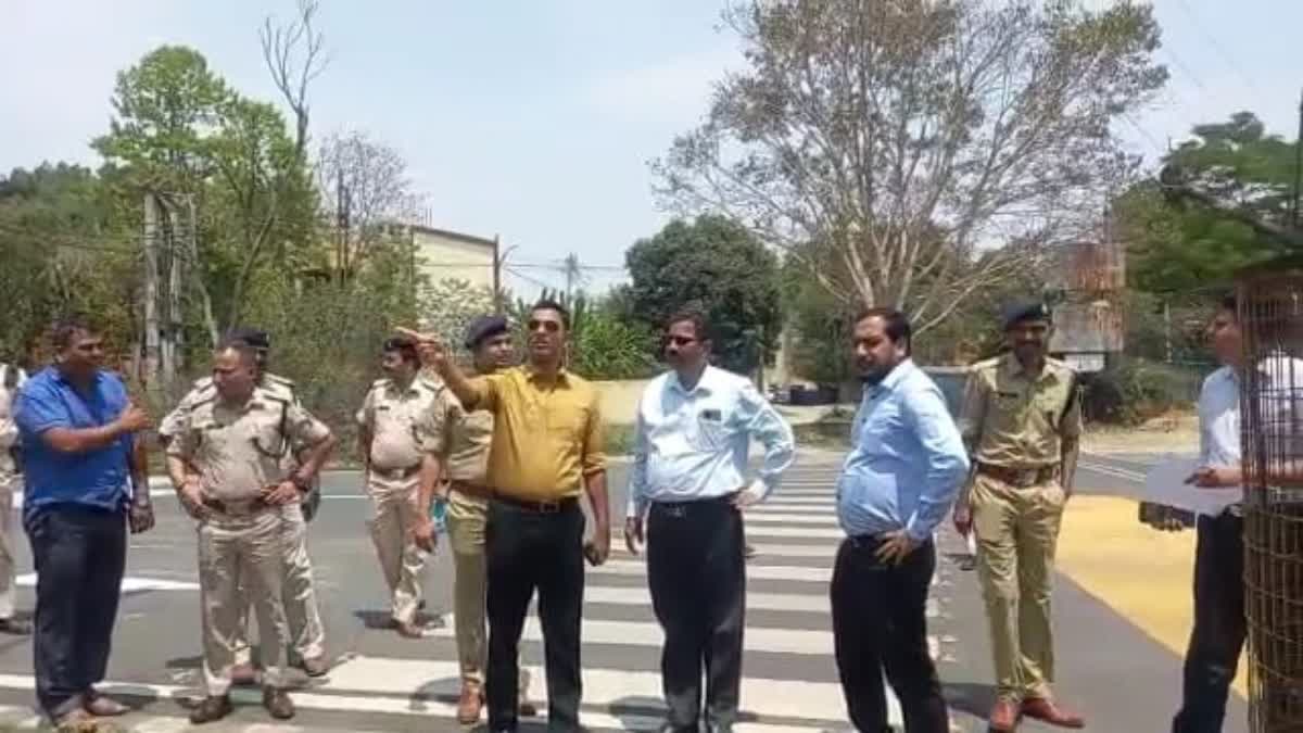 Police administration on alert regarding BJP and student movement in Ranchi