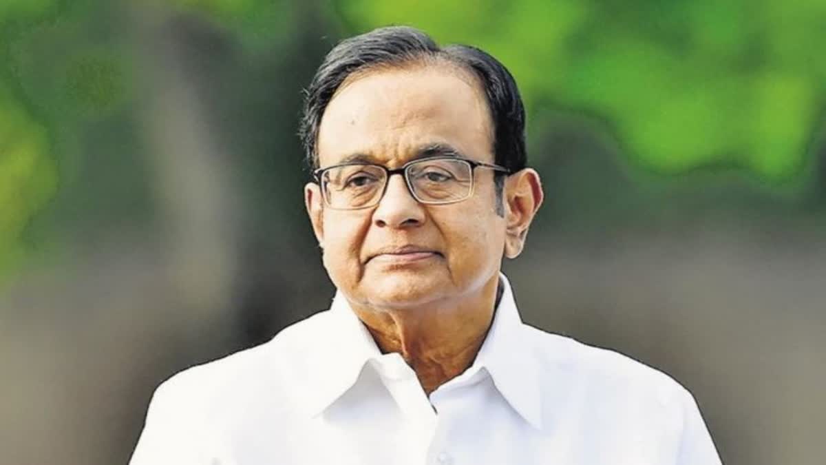 senior Congress leader P Chidambaram