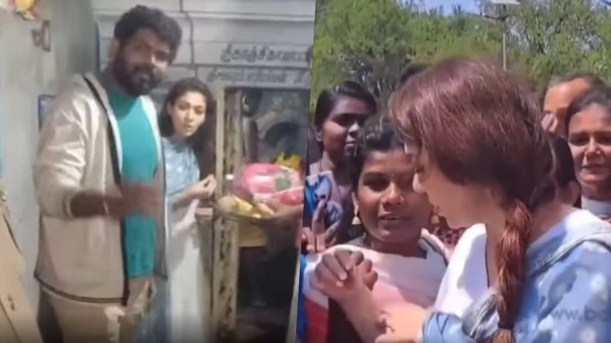 Nayanthara Fumes At Fan During Temple Visit, Threatens To Break His Phone