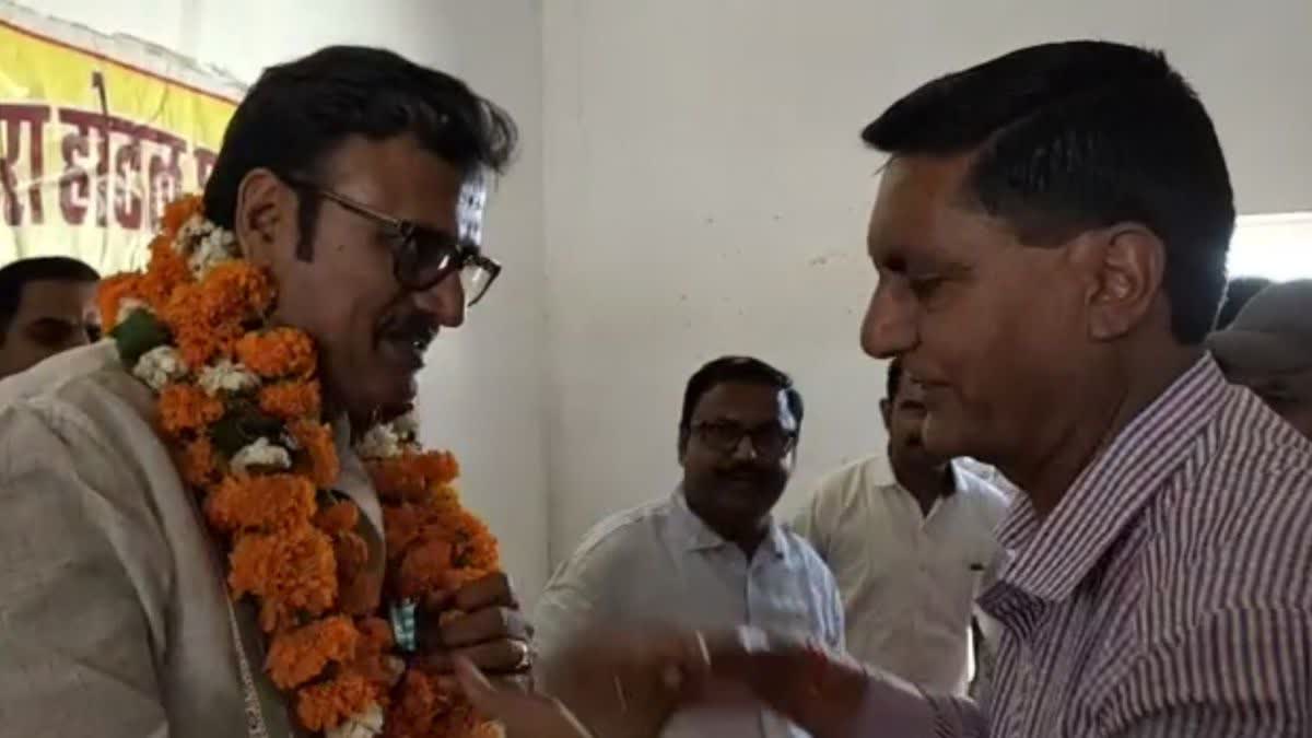 Rajendra Rathore reached Makrana