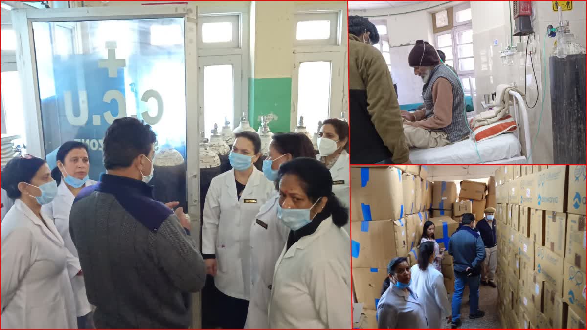 Mock drill in Regional Hospital Solan