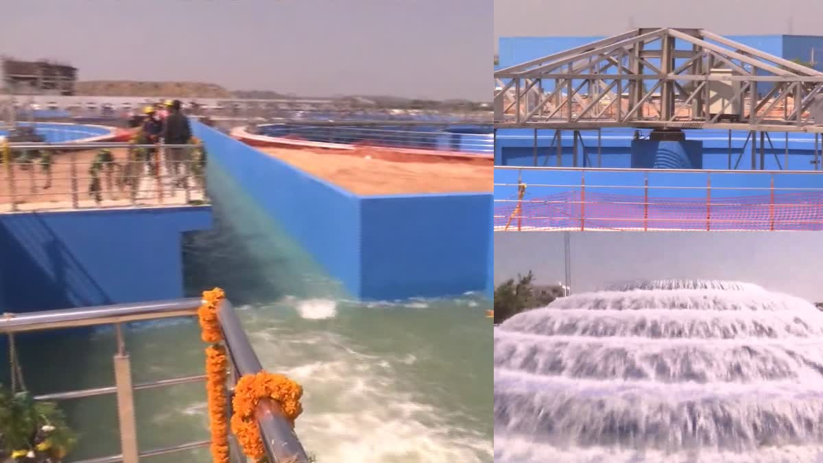 mission bhagiratha trial runs started in mangole