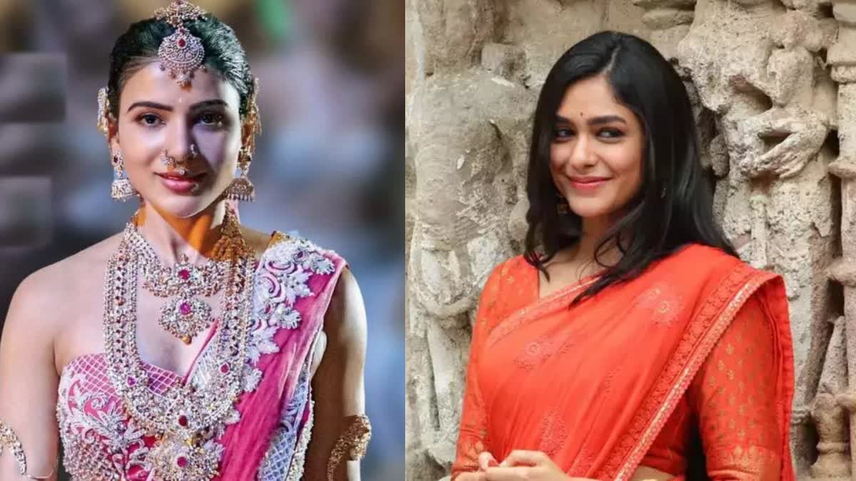 Etv heroine samantha responds to seetaramam mrunal thakur question to act in same movie