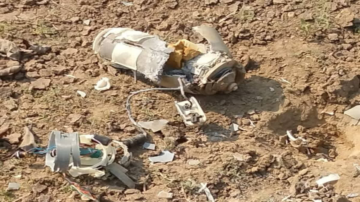 Force attacked Naxalites with drone in bijapur