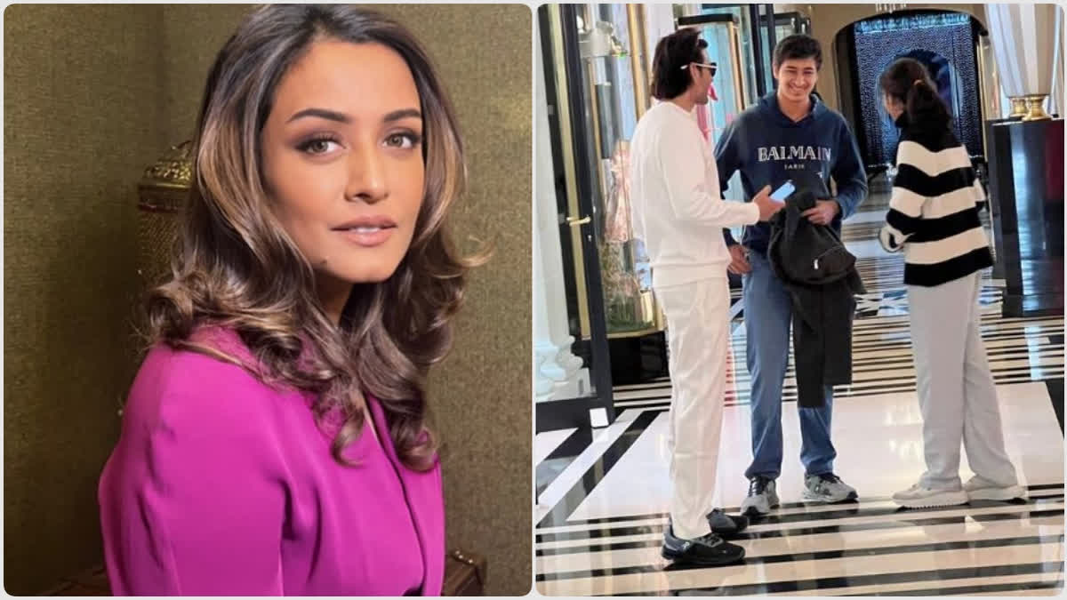 Namrata Shirodkar shares picture of her three musketers; Netizens wonder what they are discussing