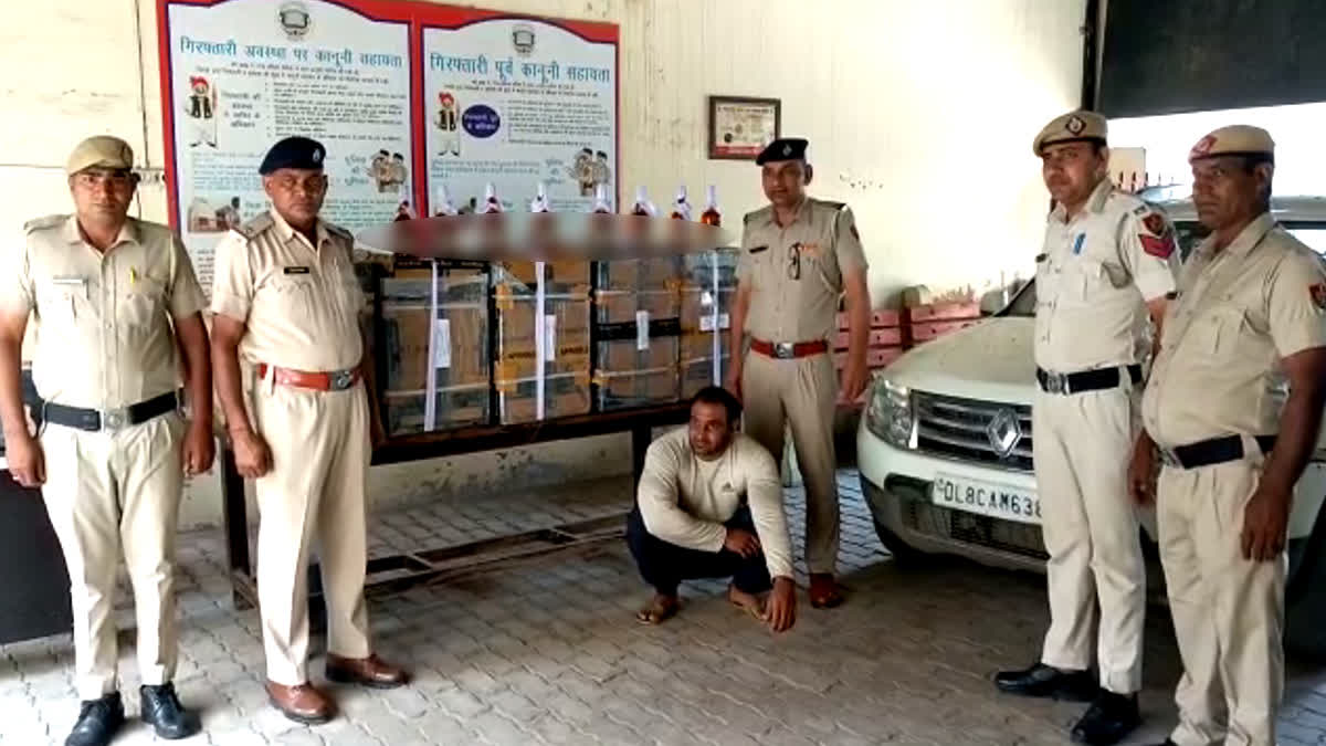 Illegal liquor smuggling in Bhiwani