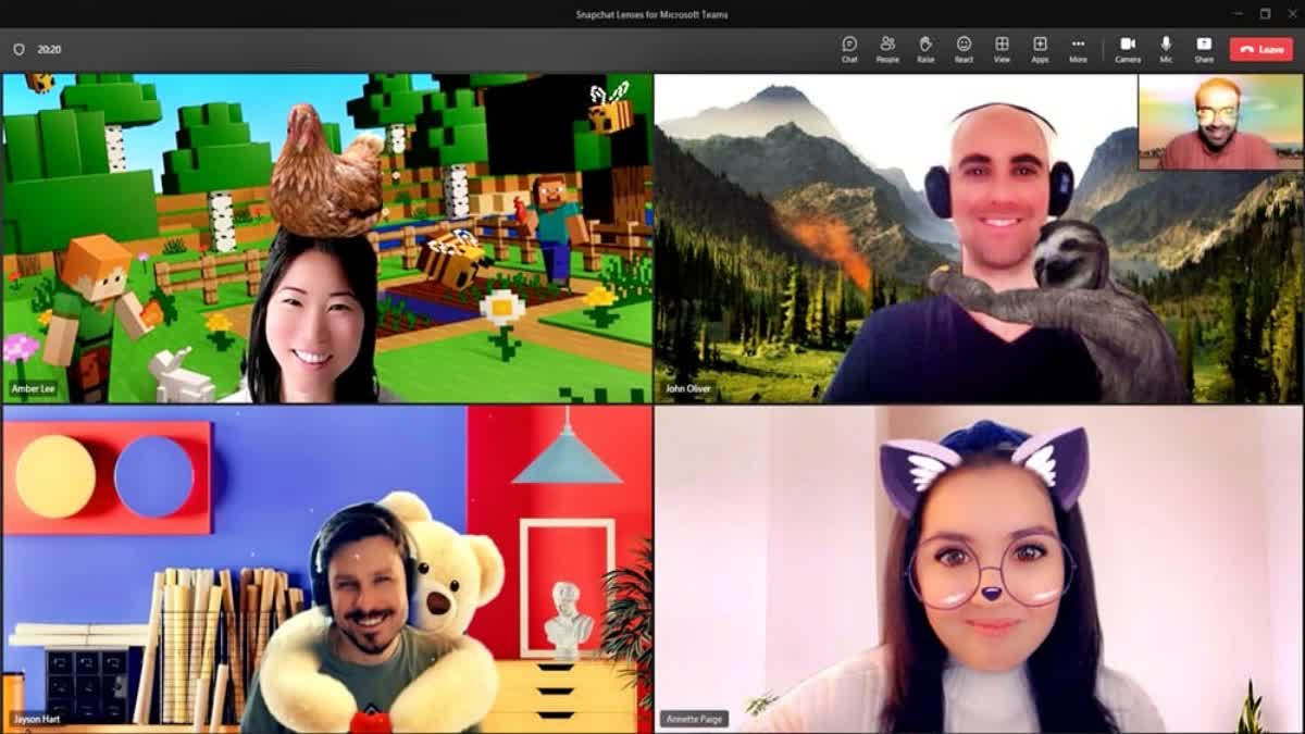 Microsoft to bring Snapchat Lenses to Teams