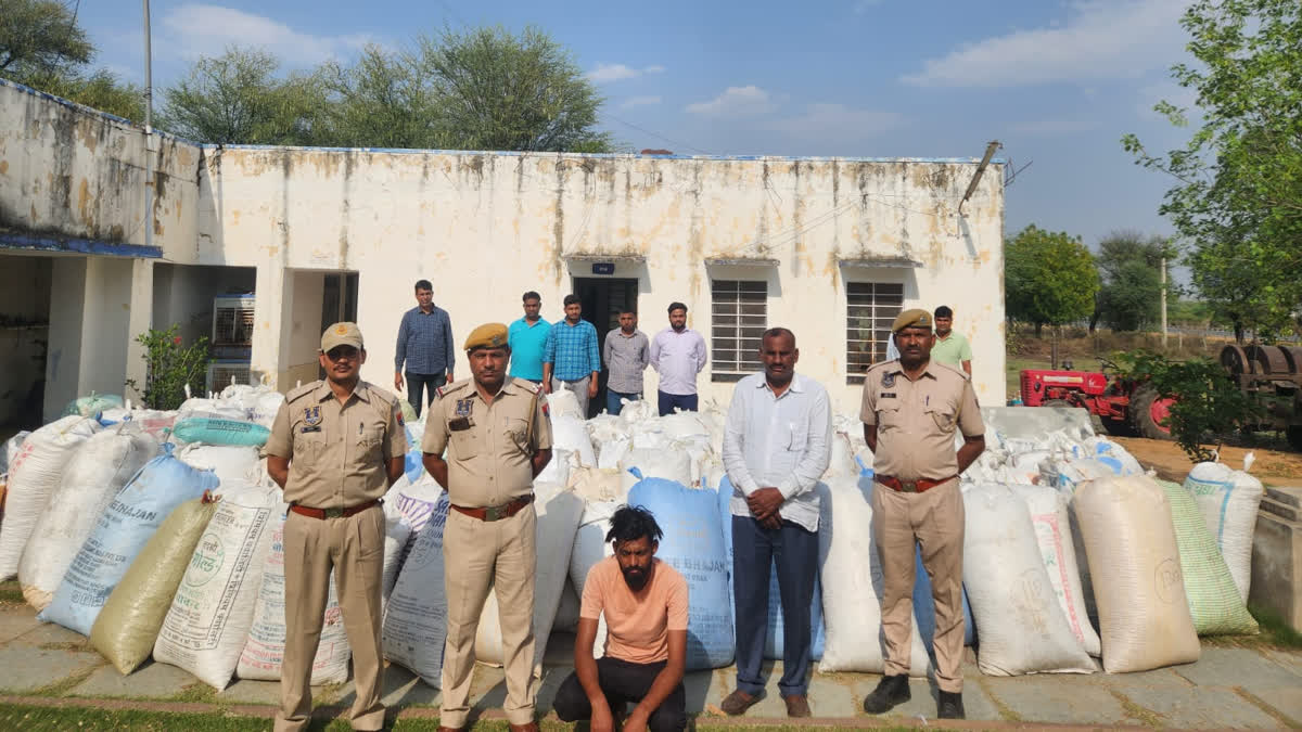 doda sawdust worth Rs 80 lakh seized, one arrested by CST team