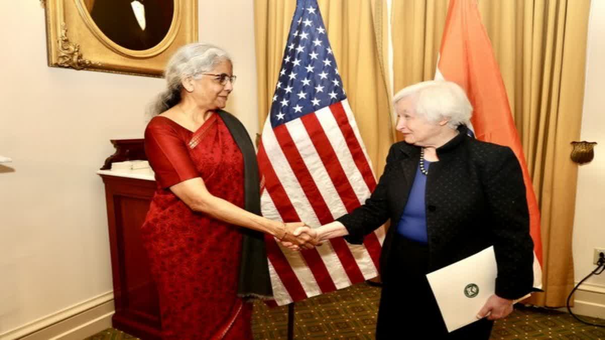 Sitharaman, Yellen discuss strengthening India-US economic partnership