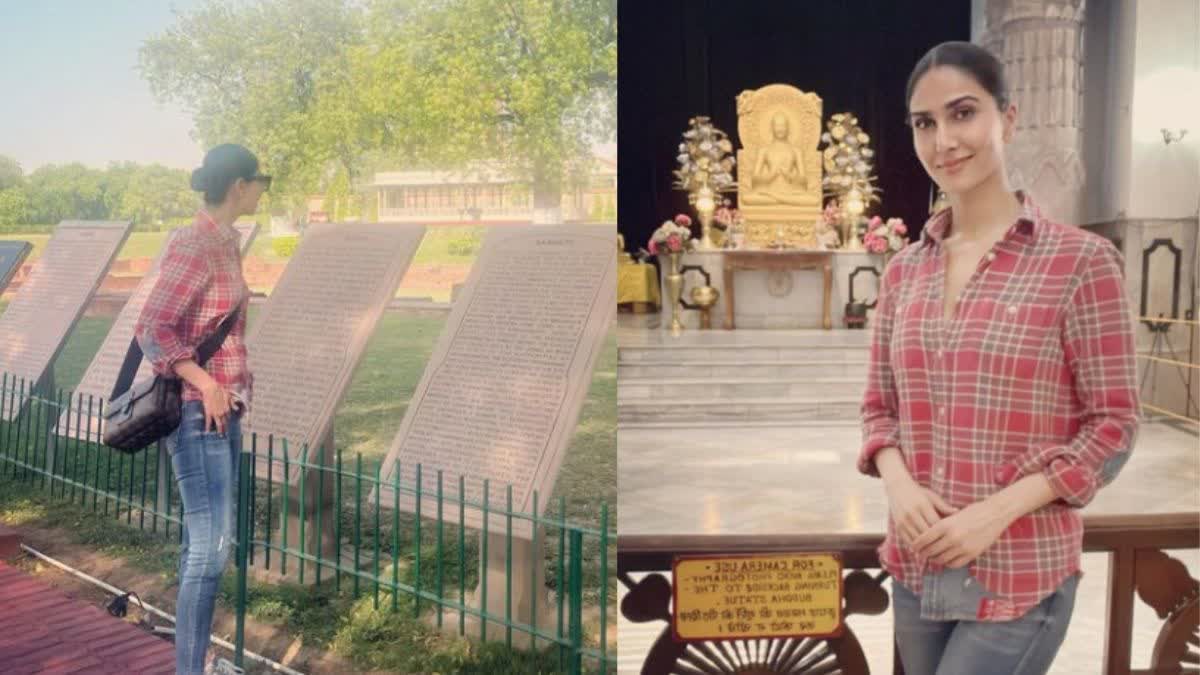 vani Kapoor visits sarnath