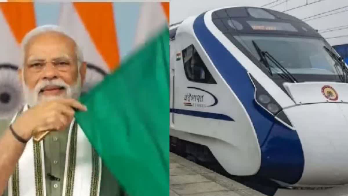 PM Modi virtually flagged off Vande Bharat Express