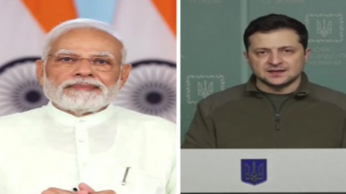 Ukrainian President Zelenskyy writes to PM Modi