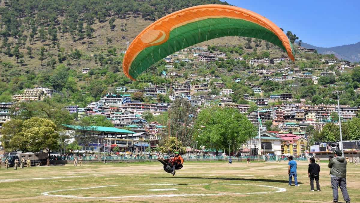 Paragliding in Dhalpur, new paragliding site in kullu